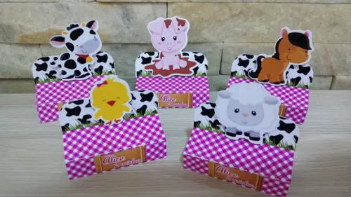 Porta Bis Duplo Fazendinha