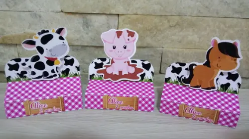 Porta Bis Duplo Fazendinha