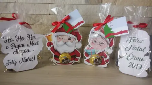 Porta Bombom de Natal