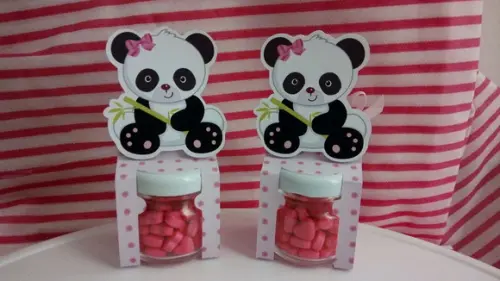 Potinho para Doce de Colher Panda