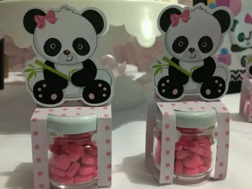 Potinho para Doce de Colher Panda