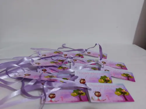 Tag de Agradecimento Jardim