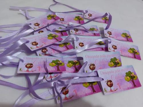 Tag de Agradecimento Jardim