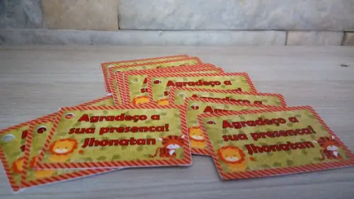 Tag de Agradecimento Safari