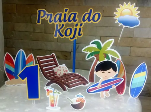 Topo de Bolo Praia