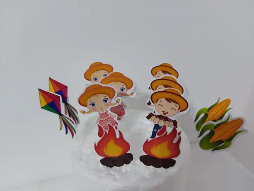 Topper Doces Arraia