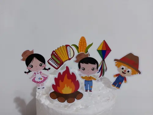 Topper Doces Arraia
