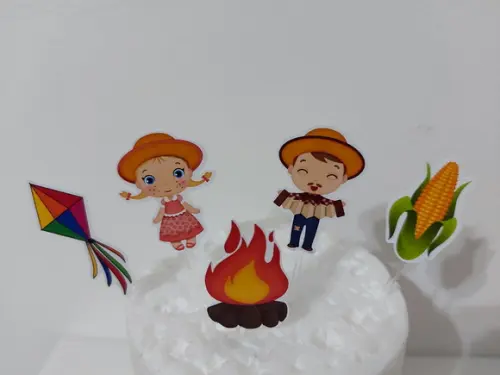 Topper Doces Arraia