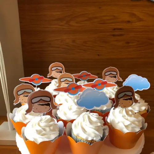 Topper Doces Aviador