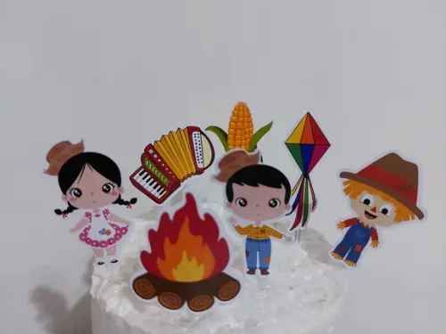 Topper Doces Arraia