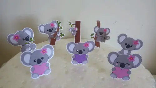 Topper Doces Coala