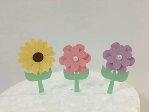 Topper Doces Flores