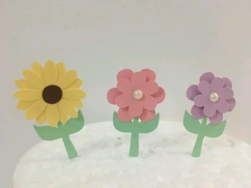 Topper Doces Flores