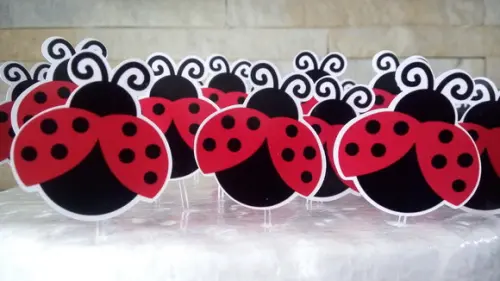 Topper Doces Joaninha