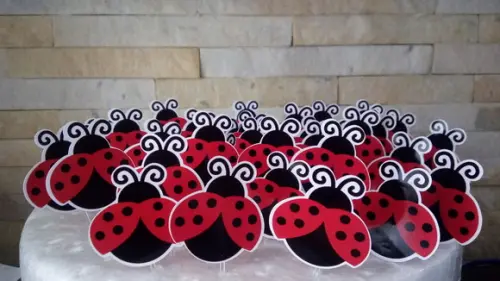Topper Doces Joaninha
