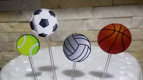 Topper para Doces - Esportes