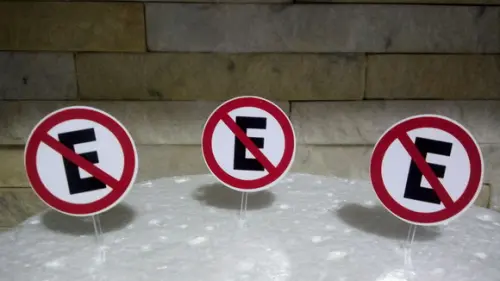 Topper para Doces - Placas Trânsito