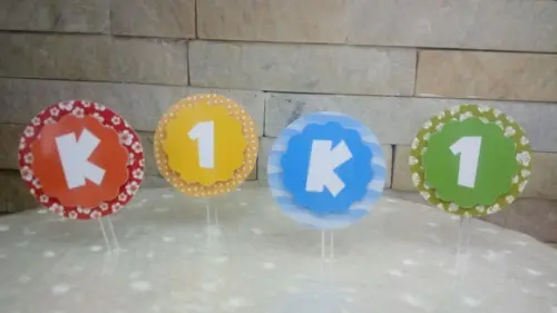 Topper para Doces Praia