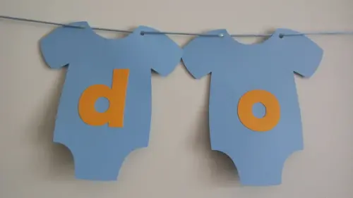 Varal Body Chá de Bebê