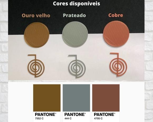 Simbolos para Orgonites e Artesanatos em Geral - Kit 03 - Zen