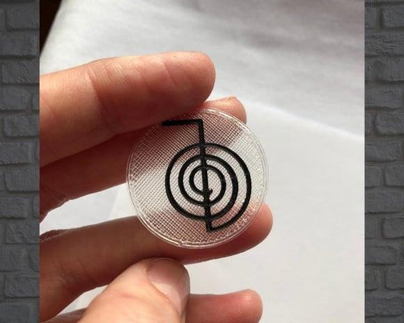 Simbolos para Orgonites e Outros Artesanatos - Kit 06 - Reiki