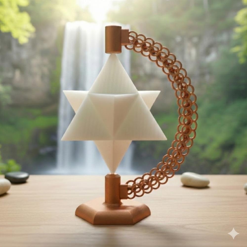Merkaba - Artefato de Meditação Geometria Sagrada Merkabah