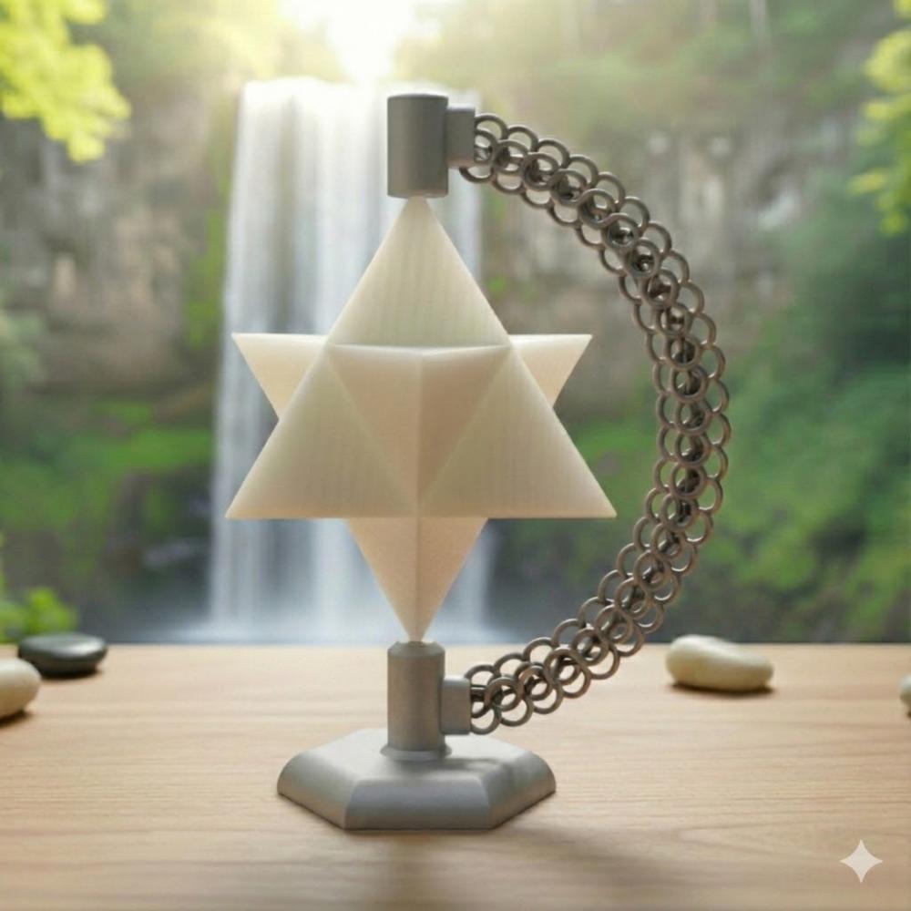 Merkaba - Artefato de Meditação Geometria Sagrada Merkabah
