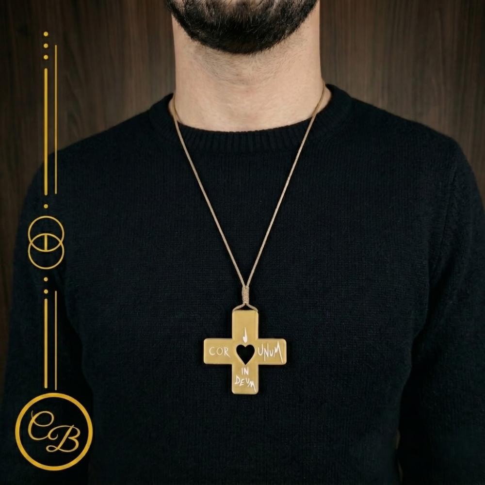 Colar de Santo Agostinho Cor Unum in Deum Ordem Santo Agostinho