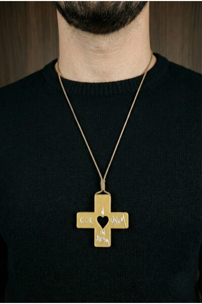 Colar de Santo Agostinho Cor Unum in Deum Ordem Santo Agostinho
