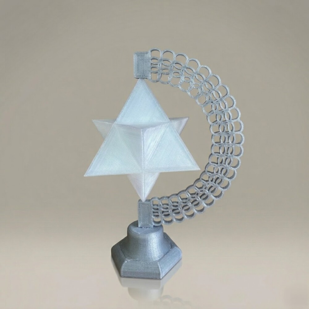 Merkaba - Artefato de Meditação Geometria Sagrada Merkabah