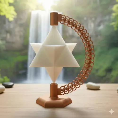 Merkaba - Artefato de Meditação Geometria Sagrada Merkabah