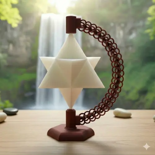Merkaba - Artefato de Meditação Geometria Sagrada Merkabah