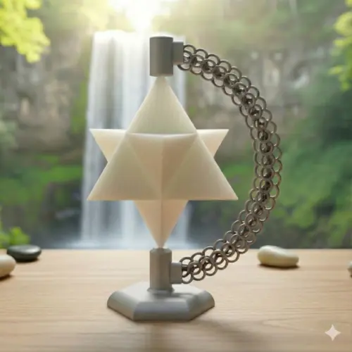 Merkaba - Artefato de Meditação Geometria Sagrada Merkabah
