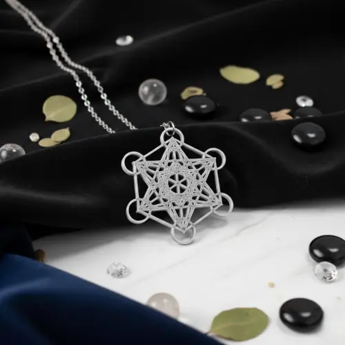Colar Cubo de Metatron