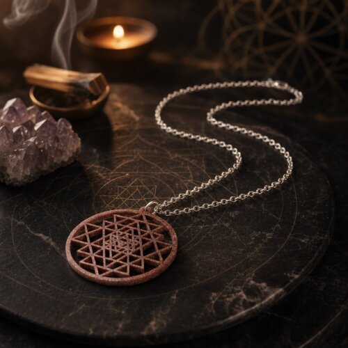 Colar SRI YANTRA