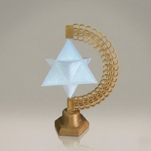 Merkaba - Artefato de Meditação Geometria Sagrada Merkabah
