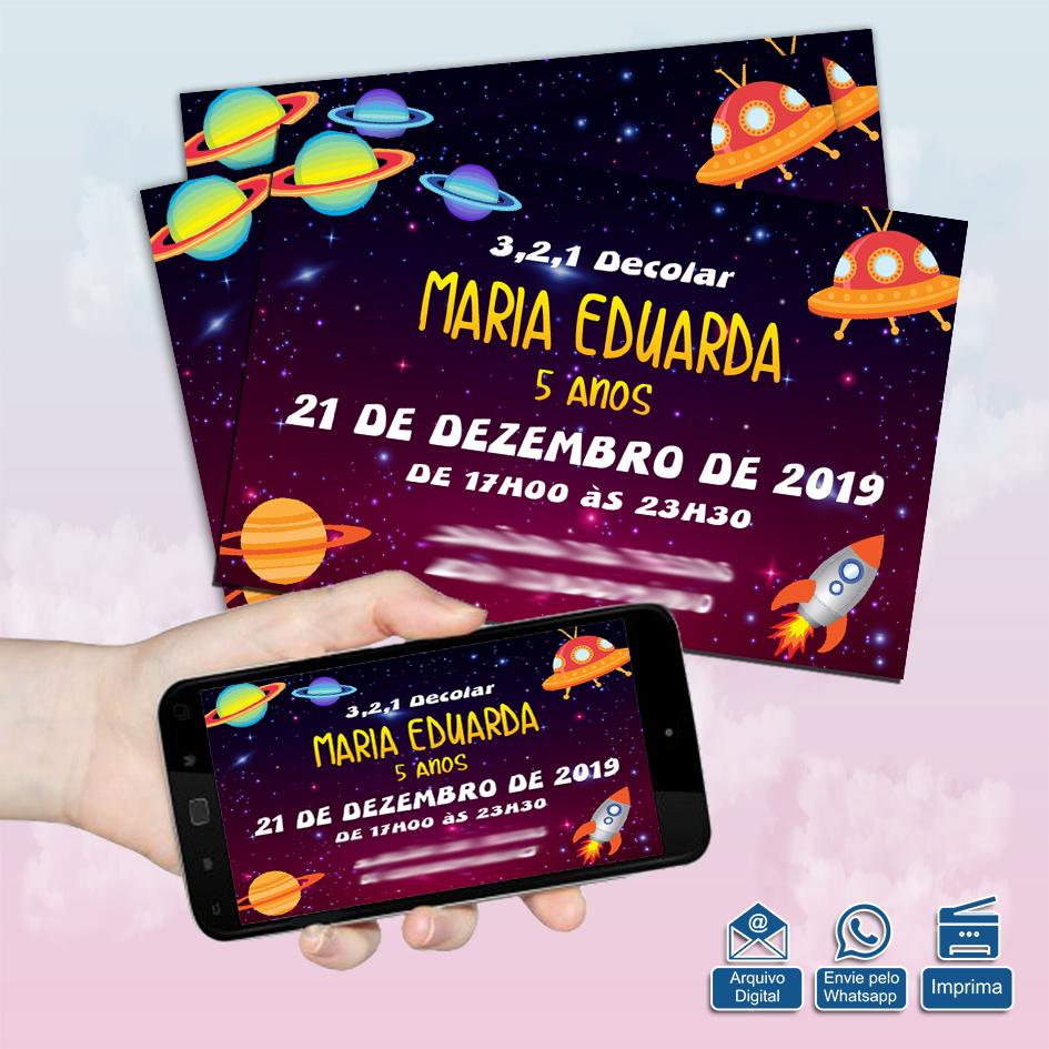 Convite Digital Astronauta