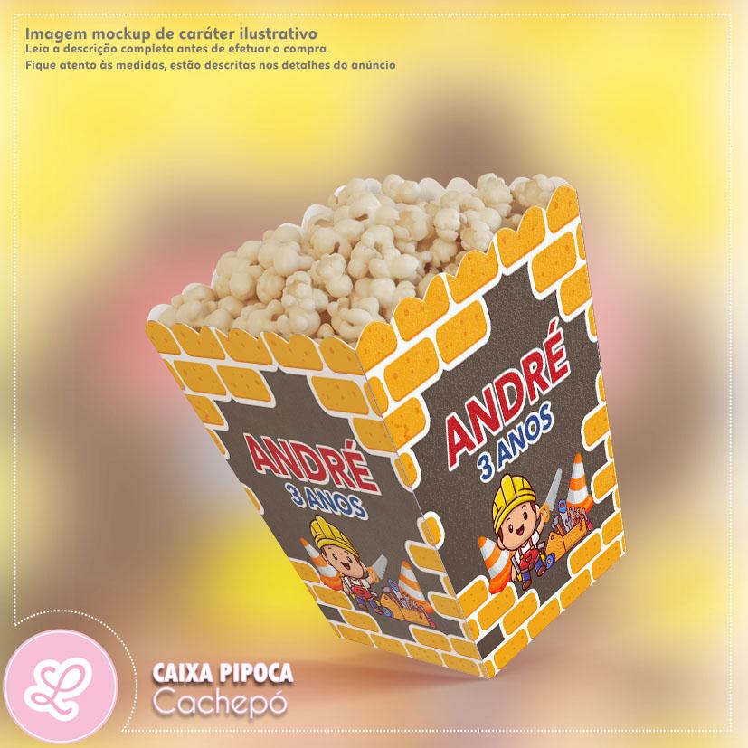 Caixa Pipoca (mini Cachepó) Construtor Mod002 (10un)