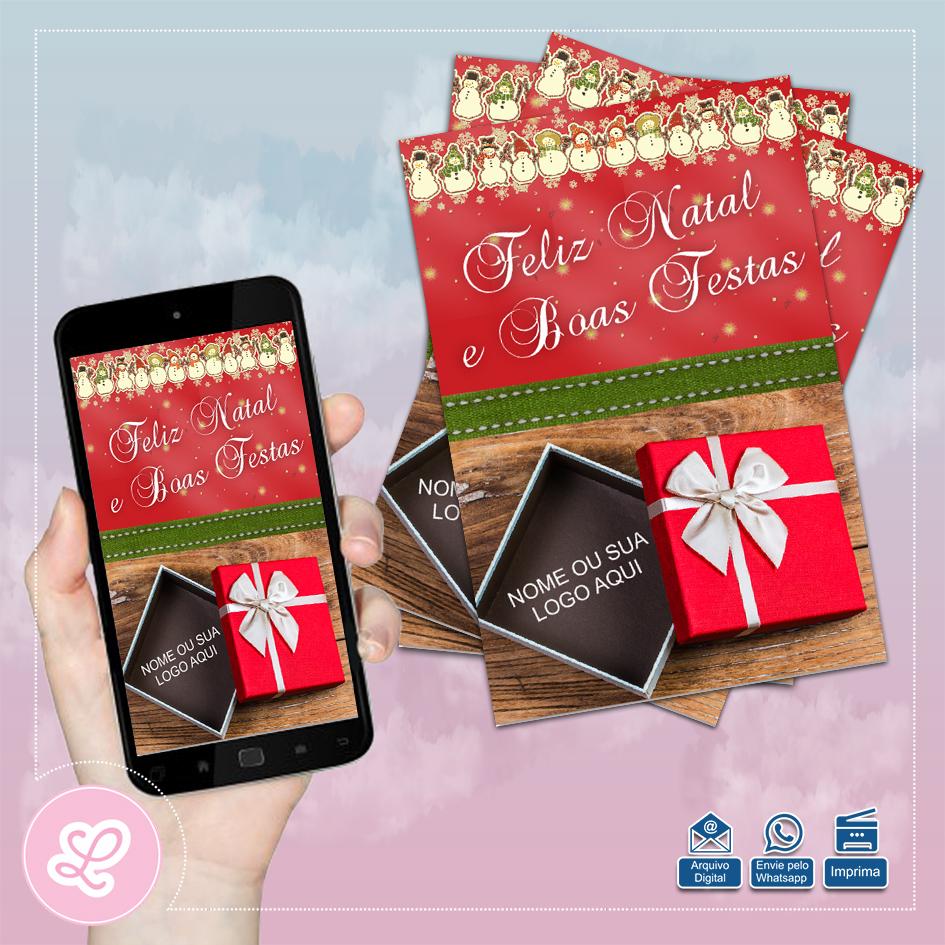 Cartão Digital Natal Mod.0018