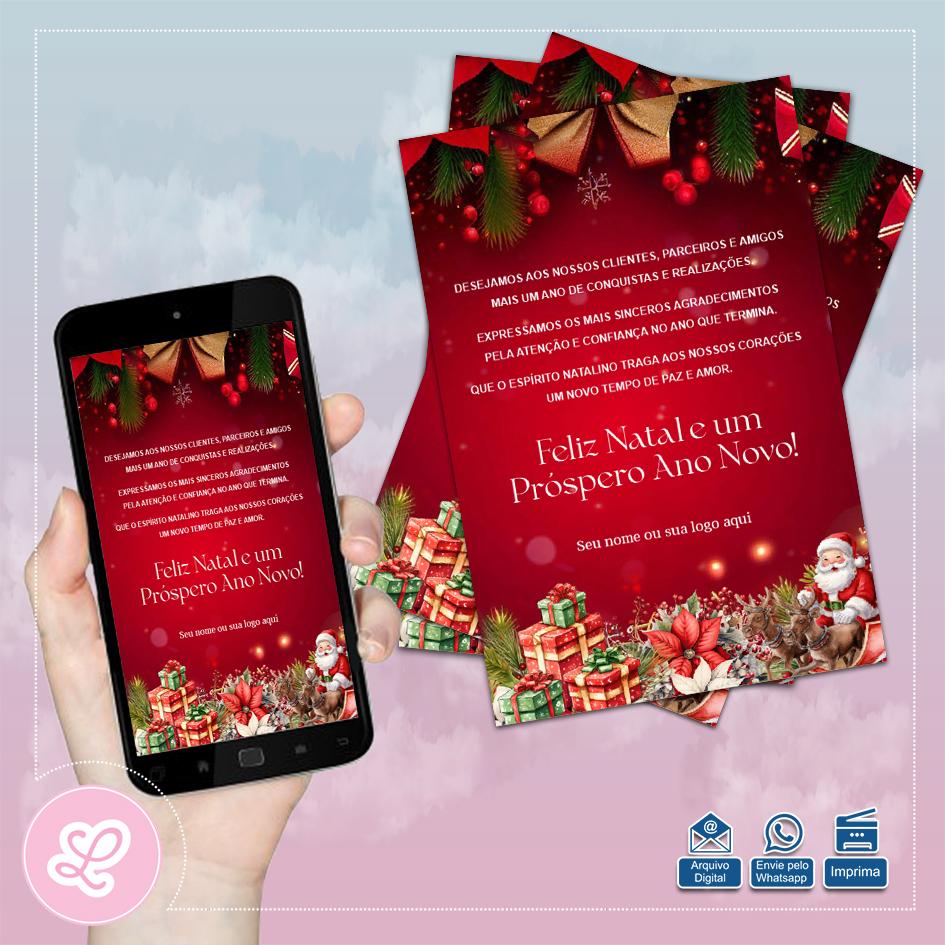 Cartão Digital Natal Mod.0042