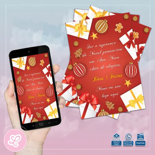 Cartão Digital Natal Mod.0015