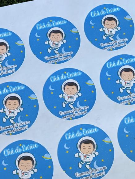 Adesivo Menino Astronauta