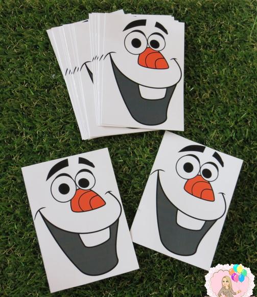 Adesivo Olaf Frozen