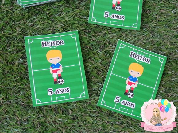 Adesivo para Tubete Festa Futebol
