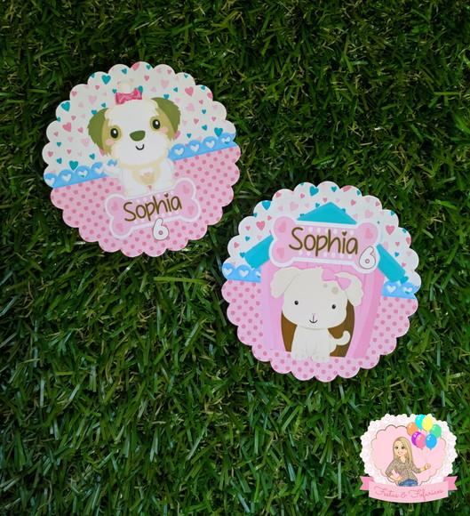 Adesivo Personalizado Cachorrinho