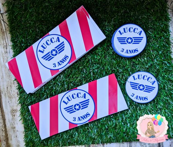 Adesivo Personalizado para Baldinho Soldados Toy Story