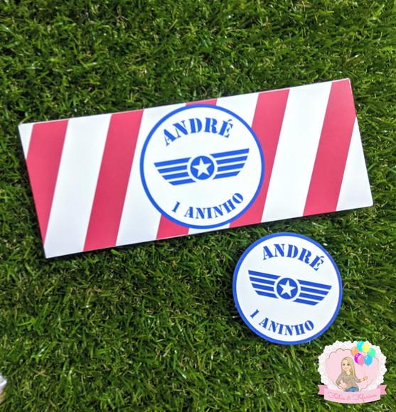 Adesivo Personalizado para Baldinho Soldados Toy Story