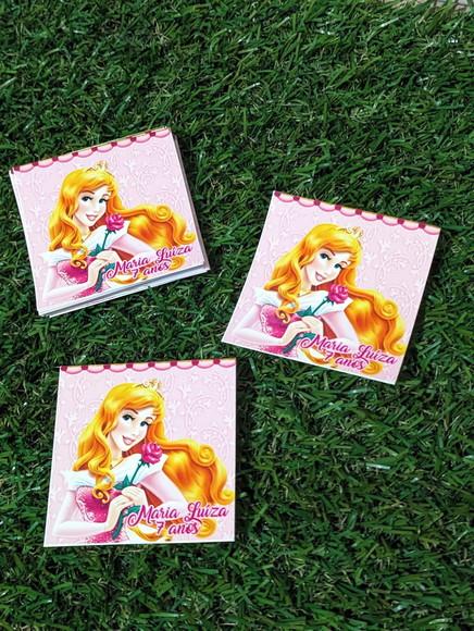 Adesivo Personalizado Princesas