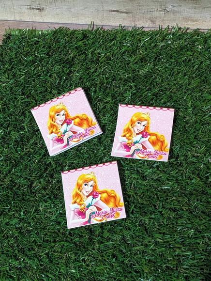 Adesivo Personalizado Princesas