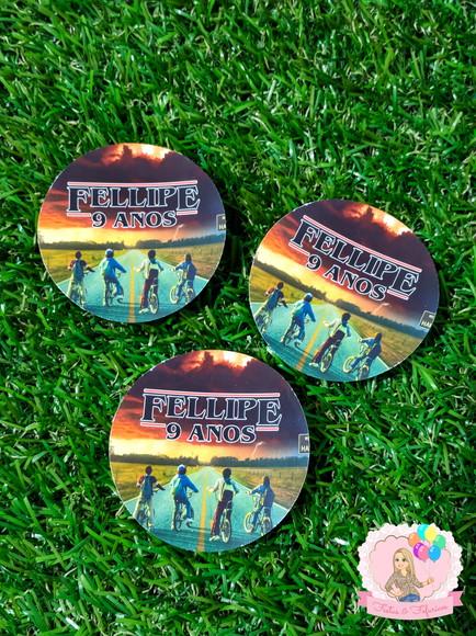 Adesivo Personalizado Stranger Things